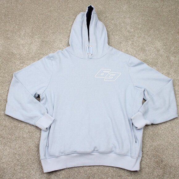 AMG Petronas F1 Formula One Hoodie Adult Large Blue Mercedes Hooded Sweatshirt - Picture 1 of 13